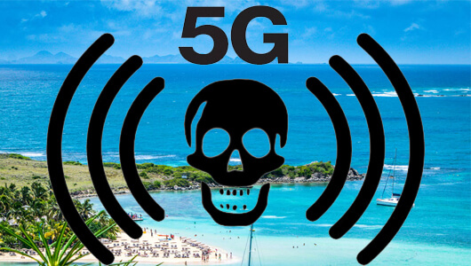 Non à la 5G sur notre île de Saint Martin