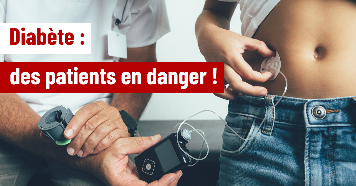 URGENCE : 350 diabétiques en danger de mort