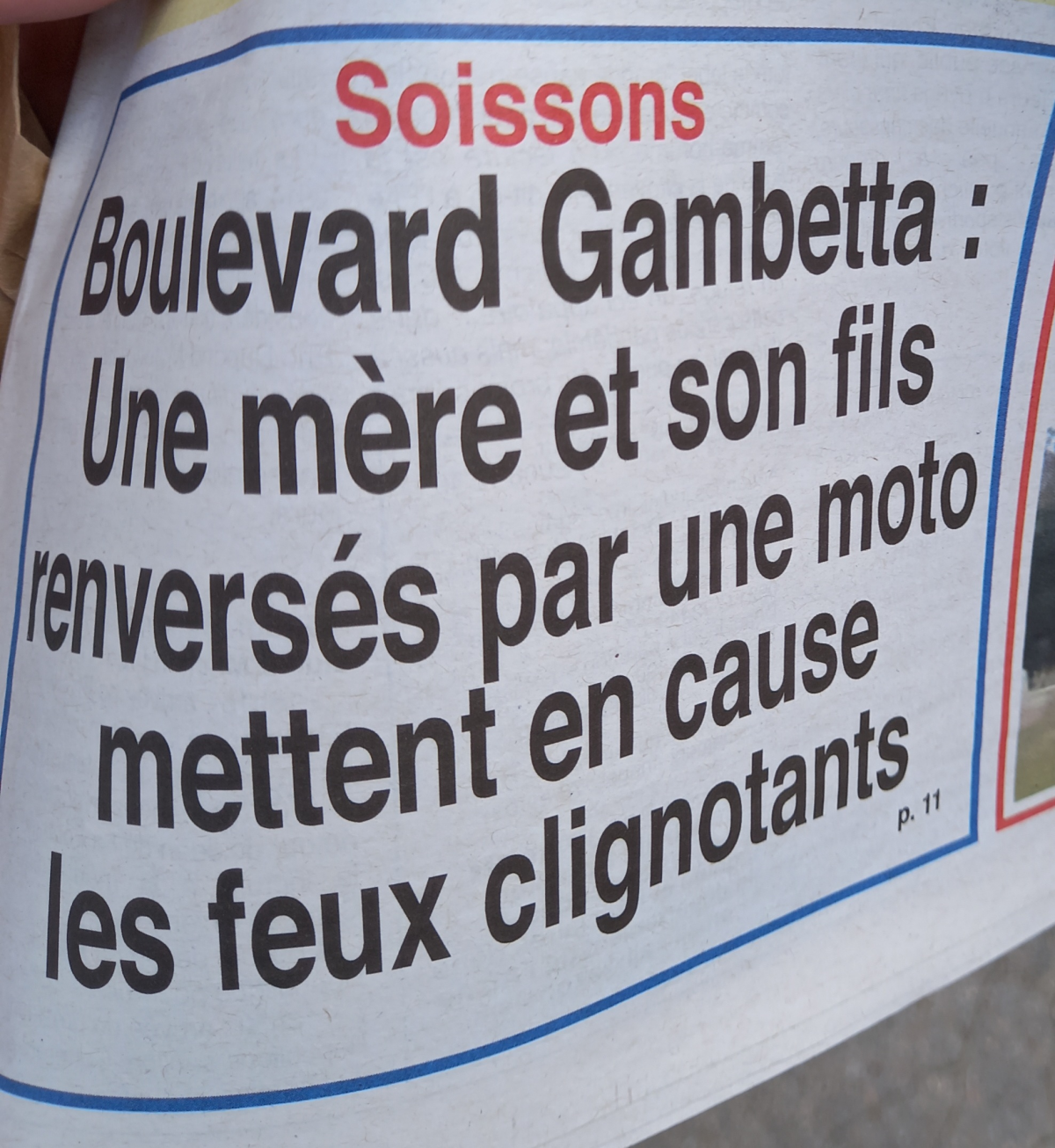 Piétons en danger "non aux changements de signalisation et aux travaux impliquant de nombreux accidents en ville"