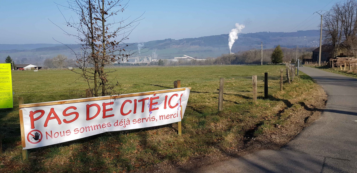 Village de Burtonville, commune de Vielsalm : Non à un projet disproportionné de lotissement en région rurale.