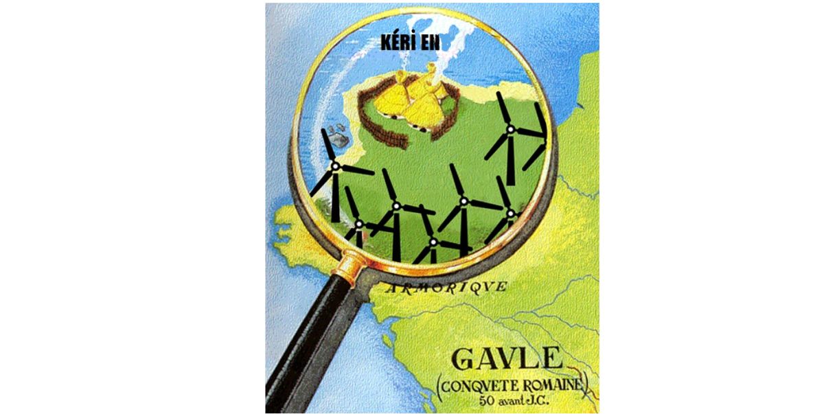 Contre l implantation d eoliennes geantes à Kérien