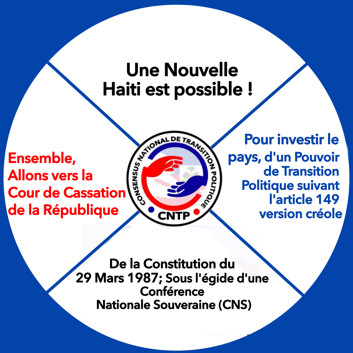NON à un Gouvernement illégitime et defacto de réaliser des élections générales en Haïti !