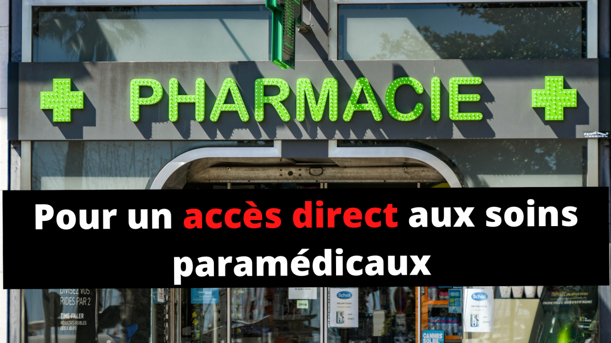 Pour un accès direct aux soins paramédicaux