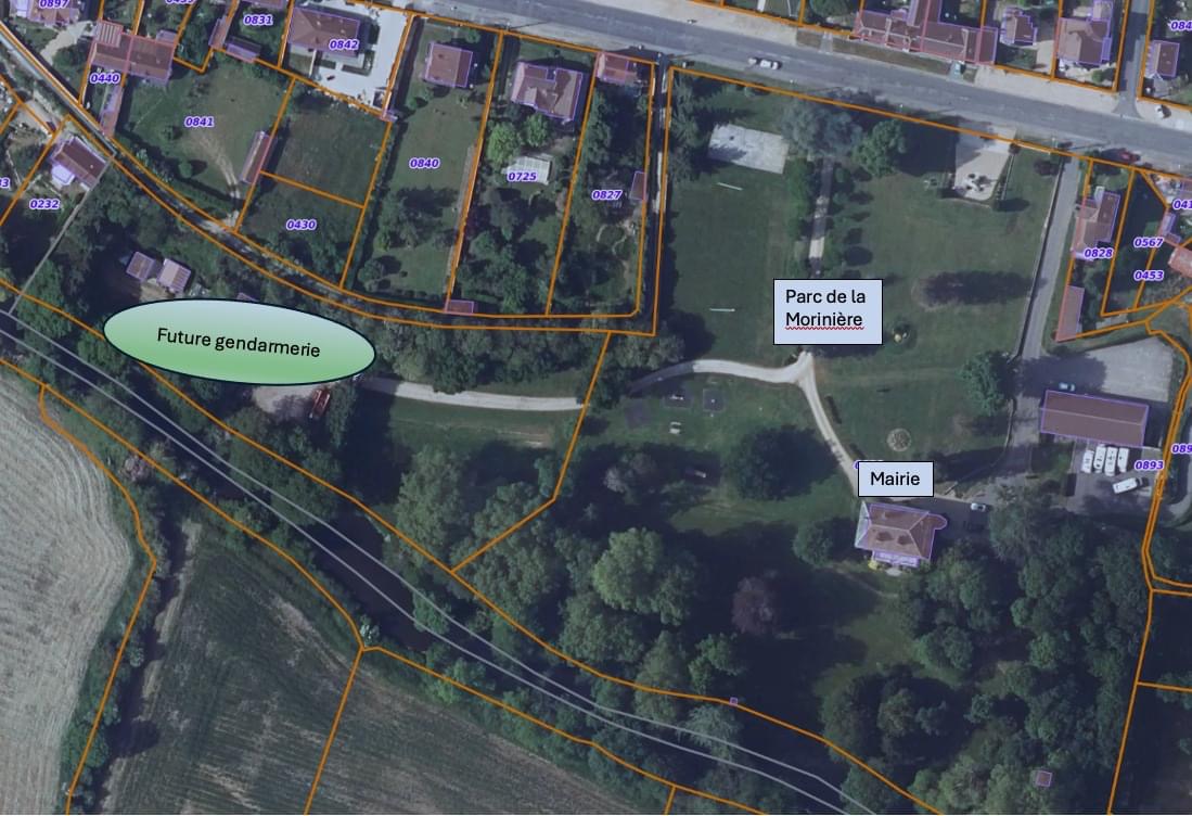 Contre la future gendarmerie à Nonancourt, préservons notre parc