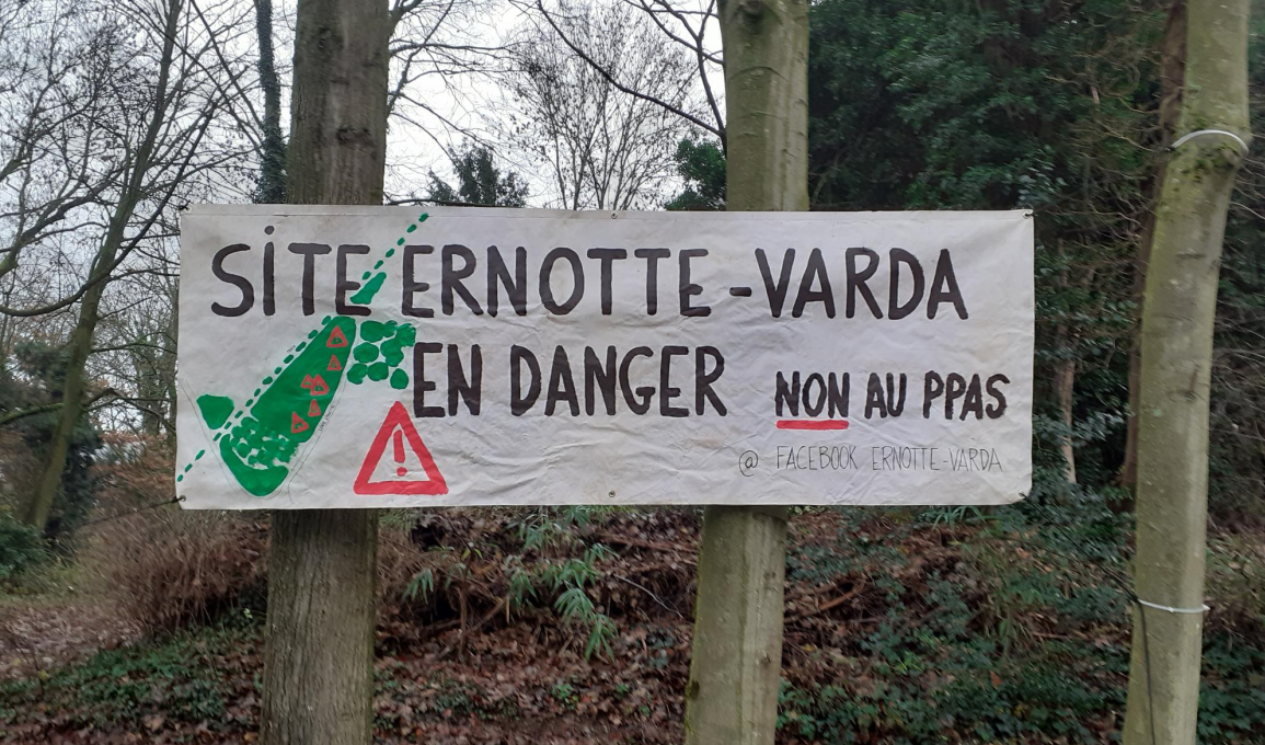 NON au Plan Particulier d'Affectation des Sols (PPAS) Ernotte_Varda, sur les  terres vivantes d' Ixelles