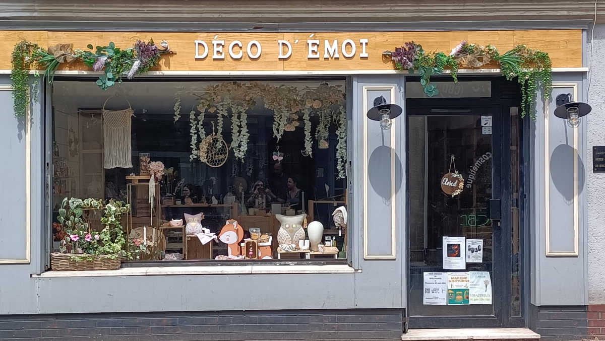 Soutien à la boutique de créateurs Déco D’émoi