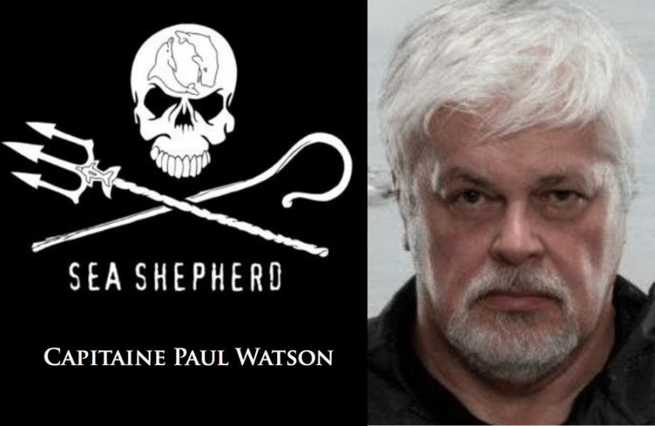 Soutient à la libération de Paul Watson