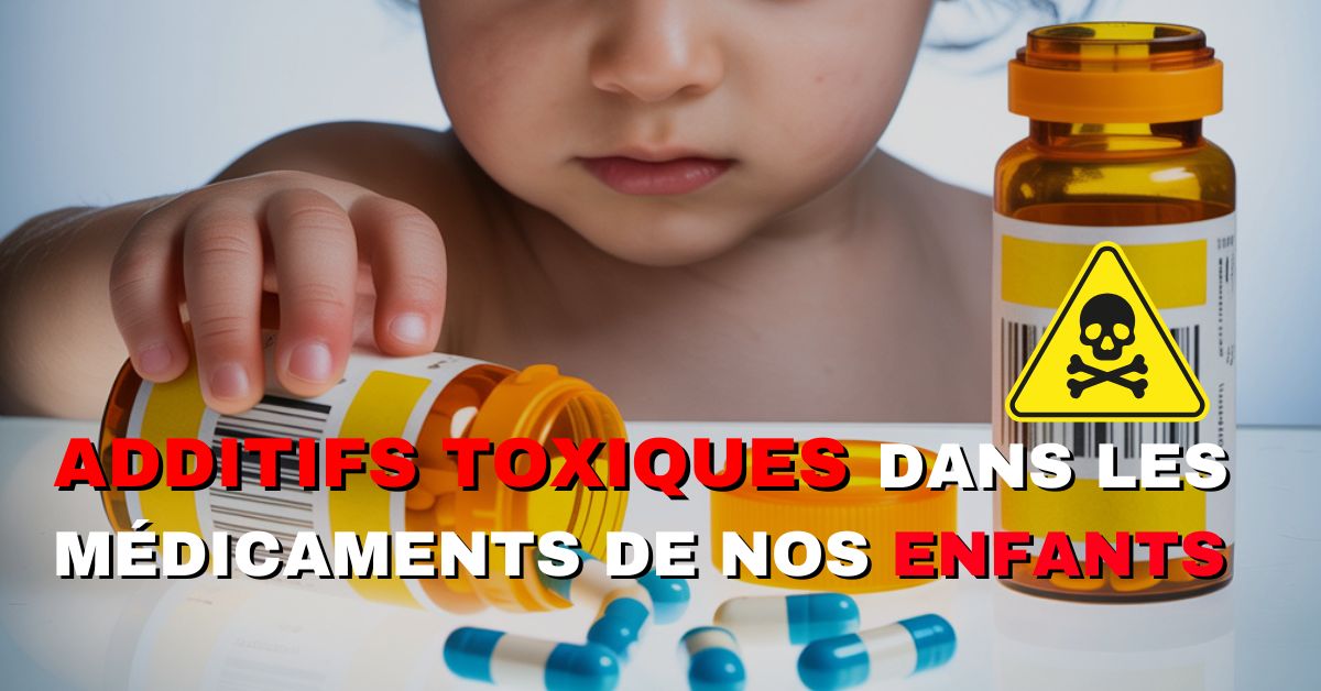 Additifs toxiques dans les médicaments pour enfants !