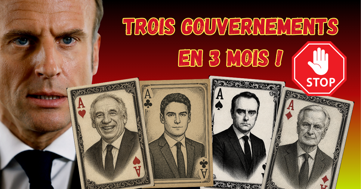 Censure immédiate du gouvernement Lecornu : 3 gouvernements en 3 mois, ça suffit !