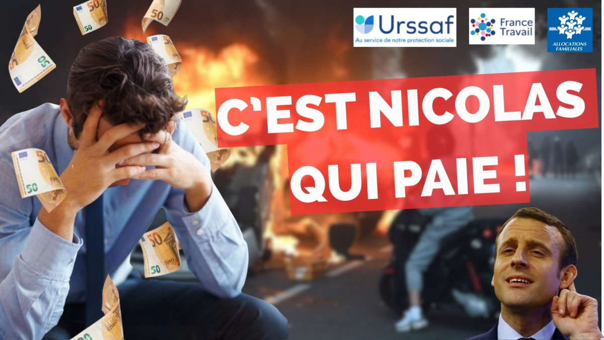 🚨 NICOLAS EN A ASSEZ DE PAYER POUR TOUT LE MONDE ! STOP AU RACKET FISCAL 💸