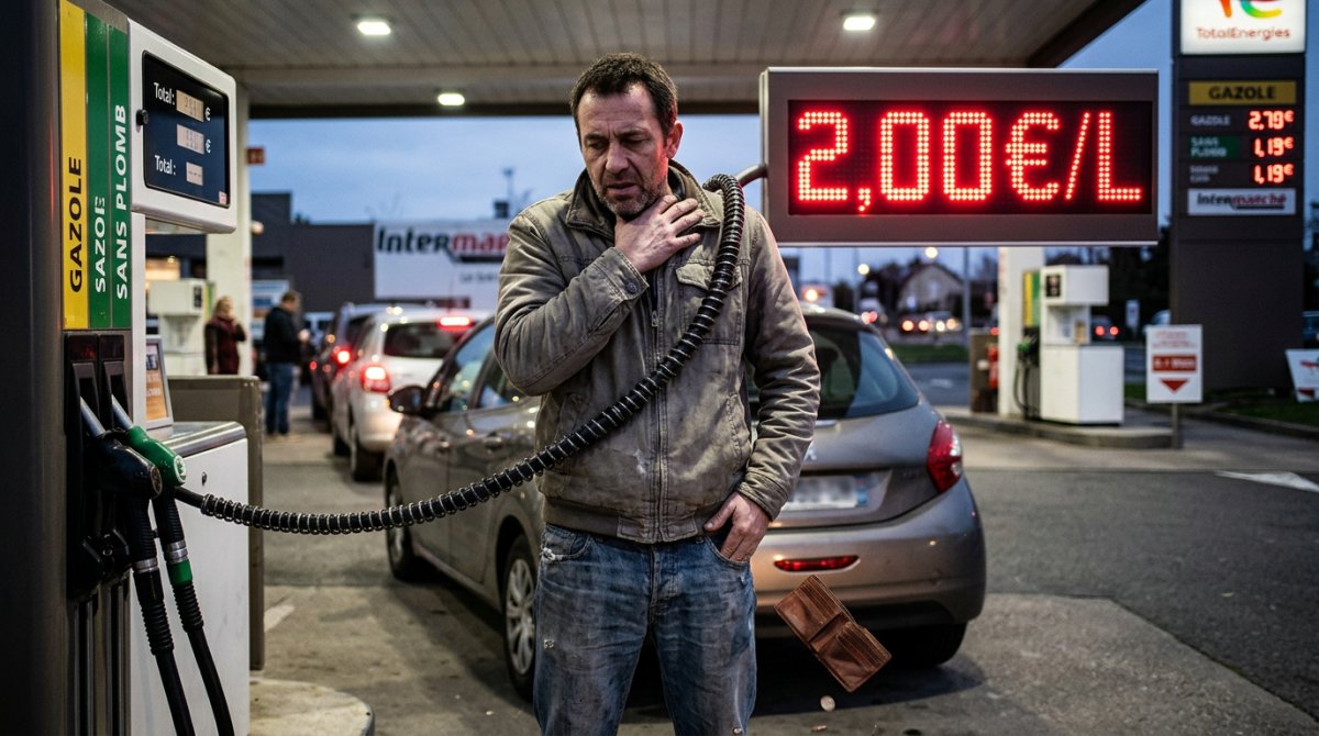 Carburants à +2€/L : stop à la pompe qui saigne les Français