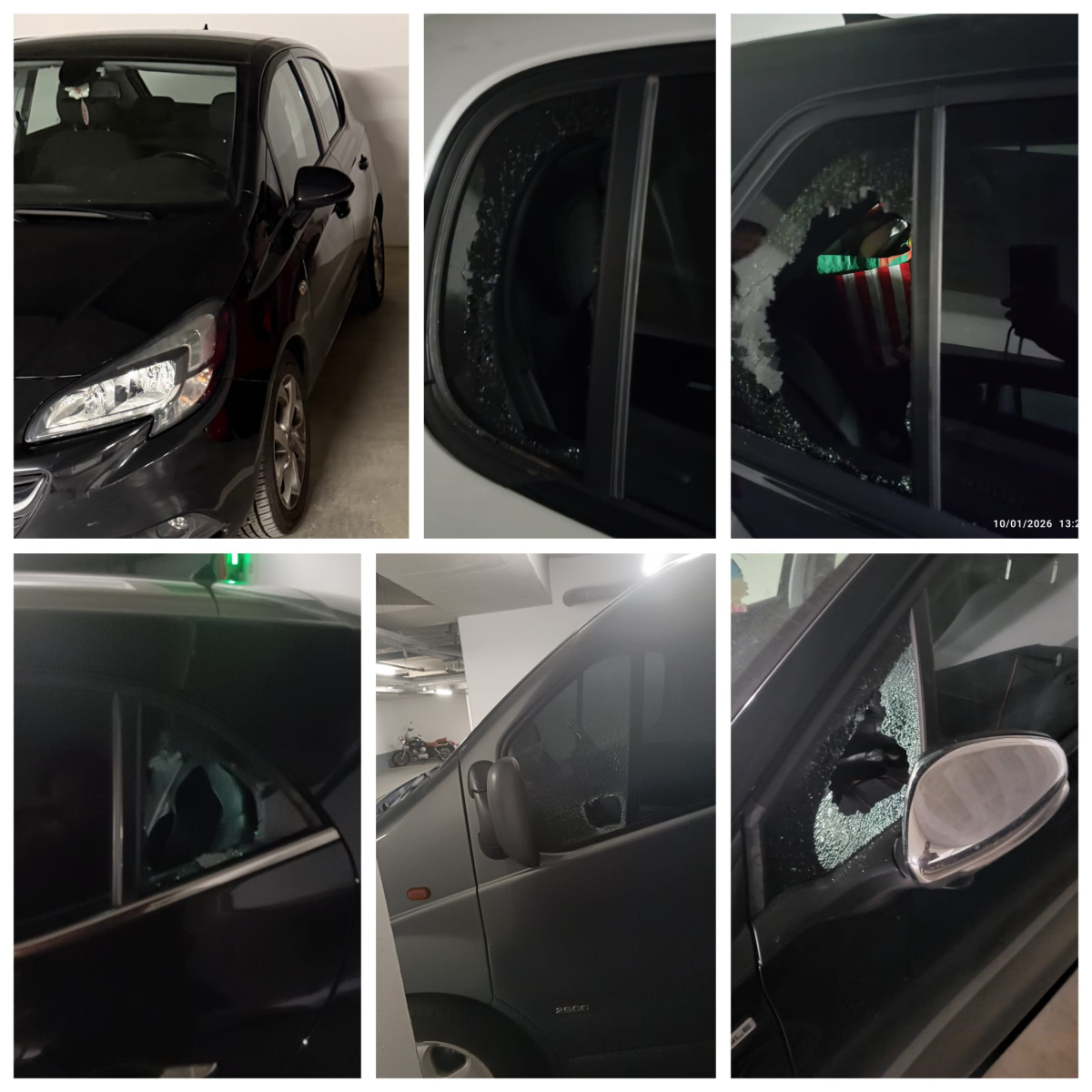 Installation de caméra dans la résidence des balcons venissians et changement de badges du parking