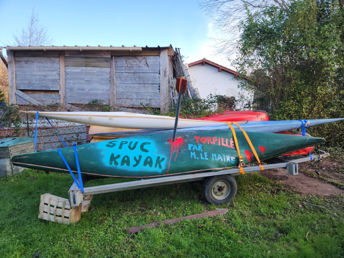 LA SECTION SPUC-KAYAK EN DANGER  Plus de locaux, plus de source de financement