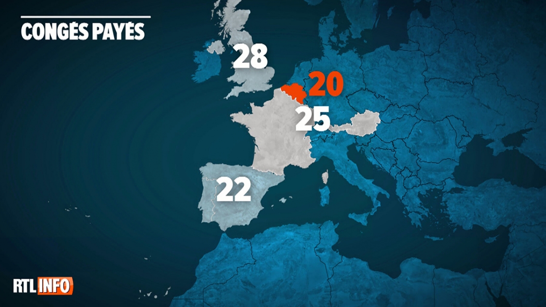 Pour 25 jours de congés légaux en Belgique : une nécessité pour la santé mentale