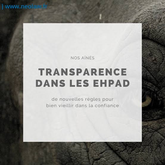Pour des EHPAD transparents : facturation détaillée et obligatoire maintenant