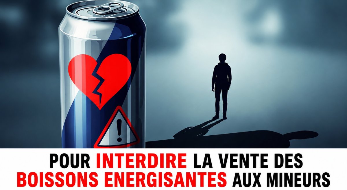 Pour Interdire La Vente De Boissons Énergisantes Aux Mineurs