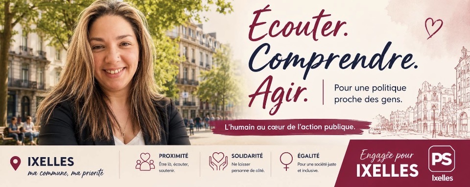 💙 Pour le retour des zones bleues à Ixelles !