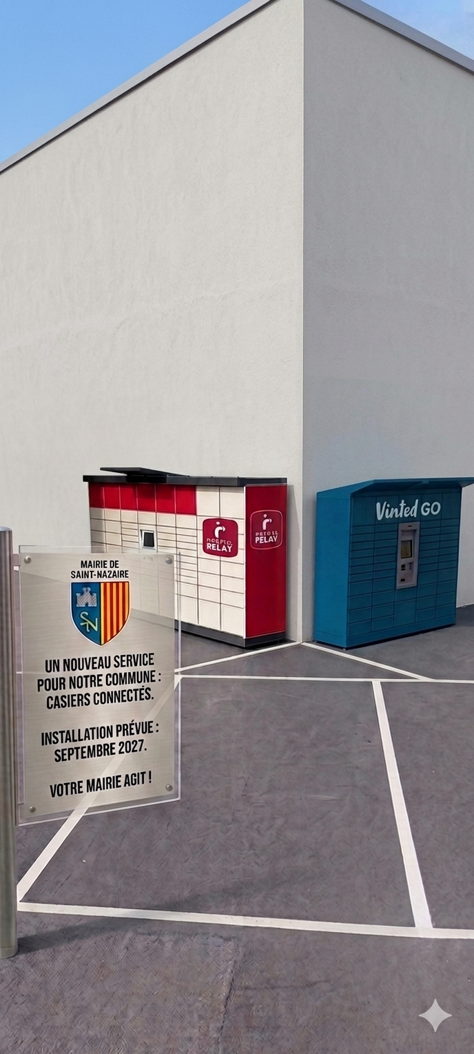 Pour l’installation de Lockers de livraison à Saint-Nazaire (66)