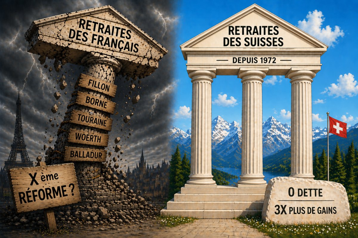 Dites OUI à un nouveau système de retraite en France, inspiré du modèle Suisse
