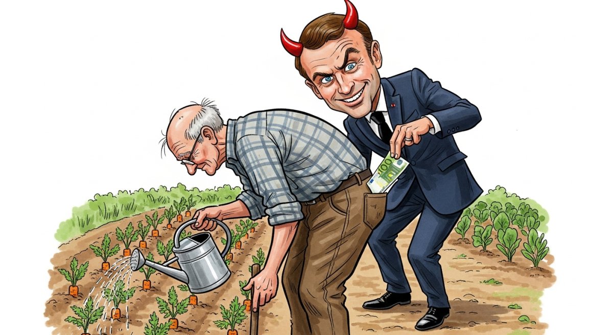STOP À LA TAXE SUR NOS POTAGERS !