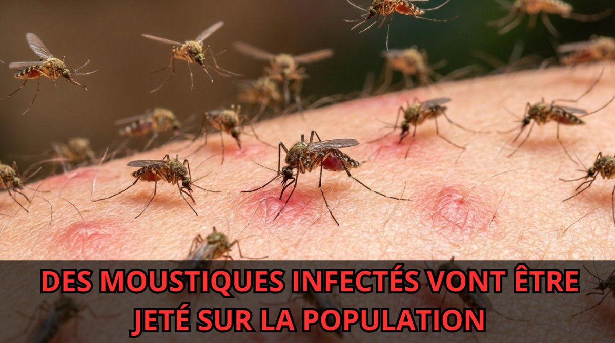Stoppons MAINTENANT Les Moustiques Infectés  Lâchés Sur La Population.