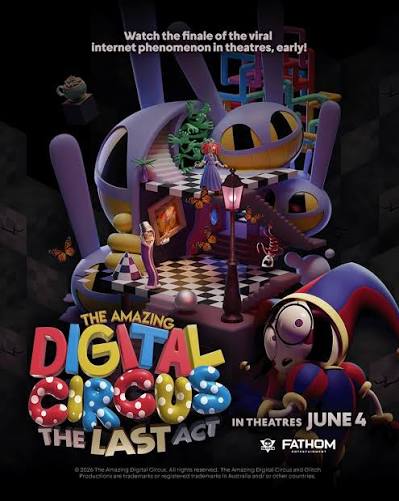 The amazing digital circus 9 dans les cinémas en Belgique !
